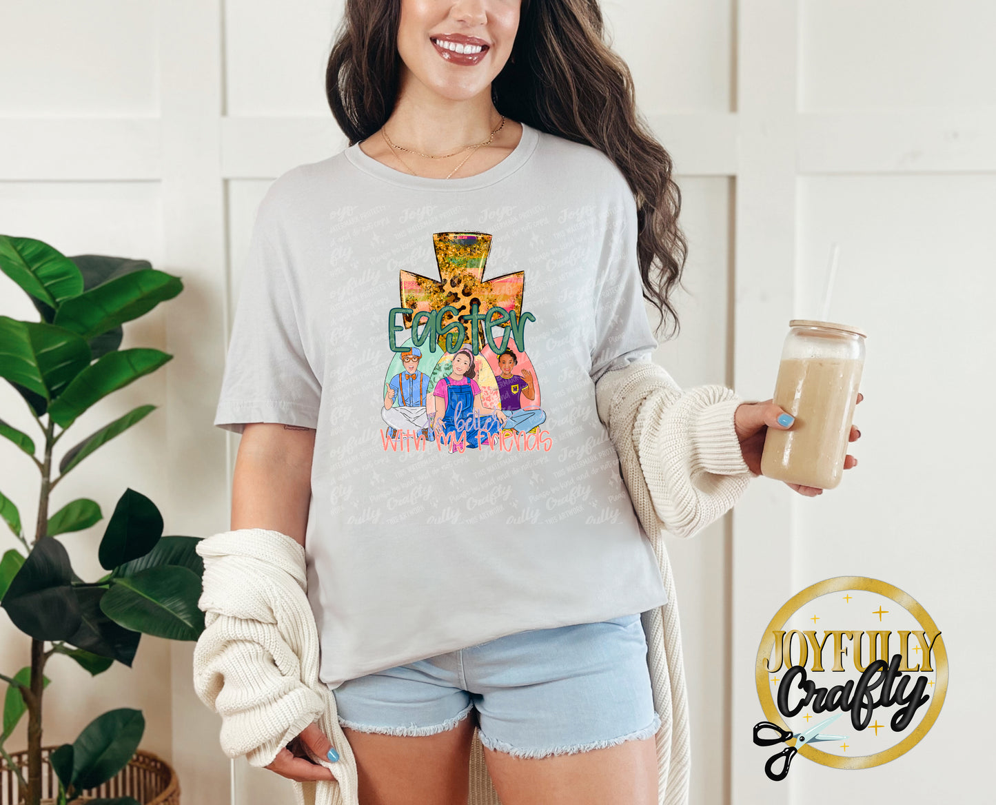 Easter is Better With Friends Ms. R*chel Adult T Shirt
