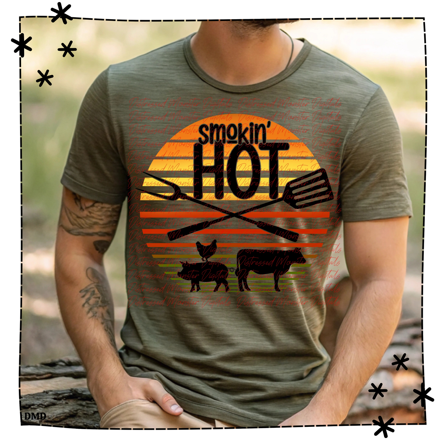 Smokin' Hot Adult Shirt