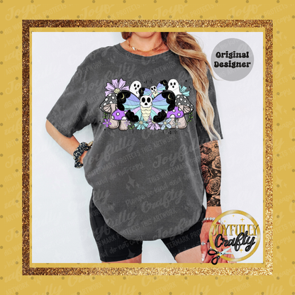 Spooky Moth Adult Shirt