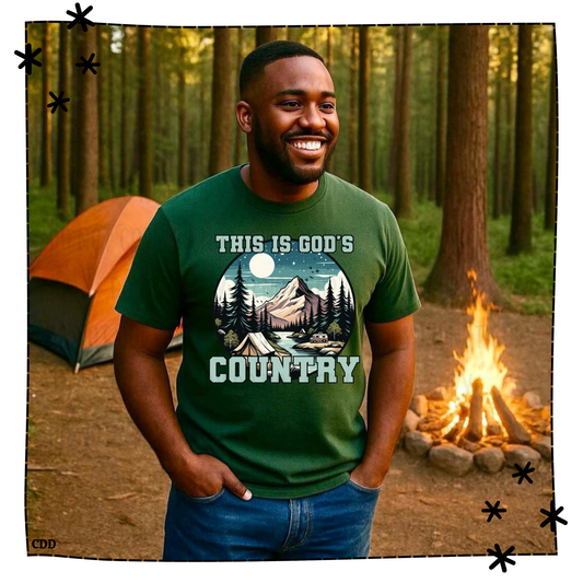 This Is God's Country Adult Shirt