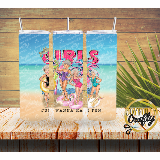 G*lden G*rls Summer 20 Ounce Tumbler