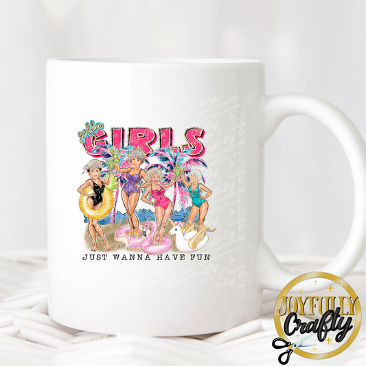 G*lden G*rls Summer Ceramic Mug