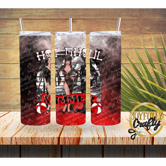 Hot Ghoul Summer 20 Ounce Tumbler