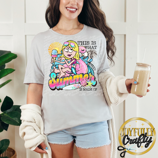 L*zzy Summer Adult Shirt