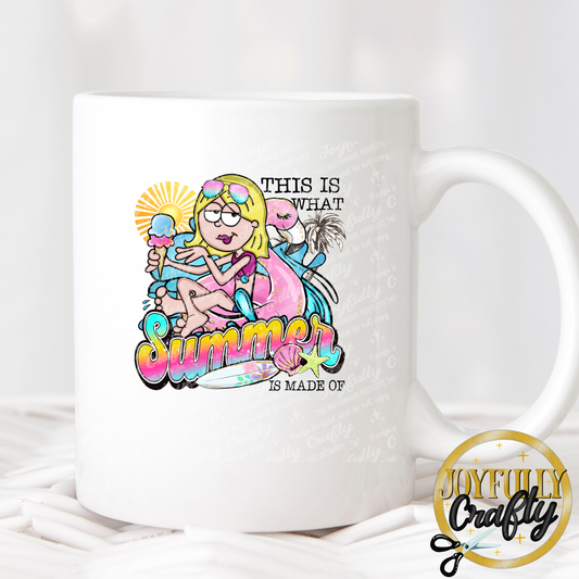 L*zzy Summer Ceramic Mug