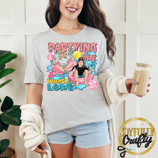 Party Time Summer Adult Shirt