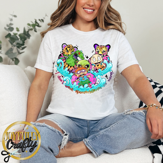 Sponserbilities Adult Shirt
