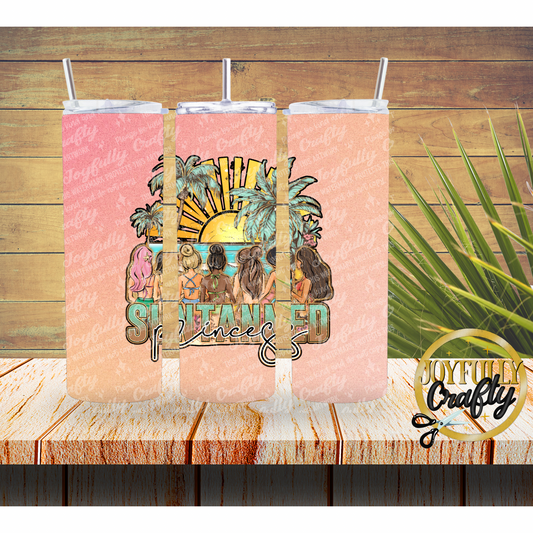 Suntanned Princess 20 Ounce Tumbler