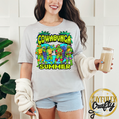 Turtle Summer Adult Shirt