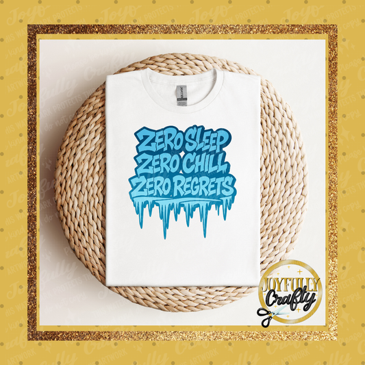Zero Everything Adult Shirt