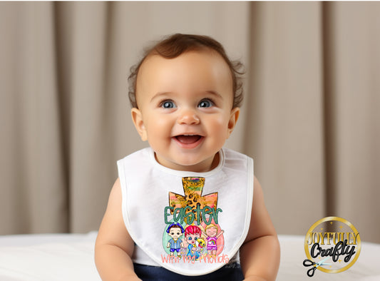 Easter is Better With Friends B*befinn Baby Bib