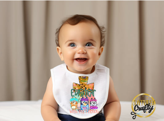 Easter is Better With Friends B*uey Baby Bib
