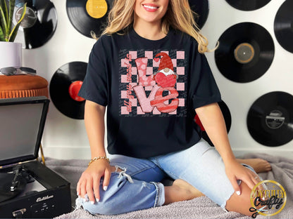 Anti Love Ghostie Adult T Shirt