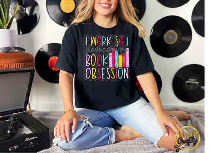 I Work Hard For Books Adult T Shirt