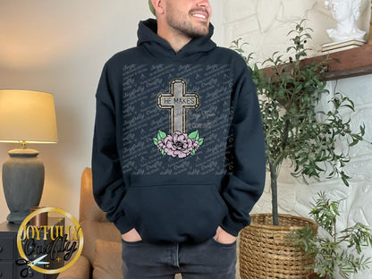 He Makes All Things New English Adult Hoodie