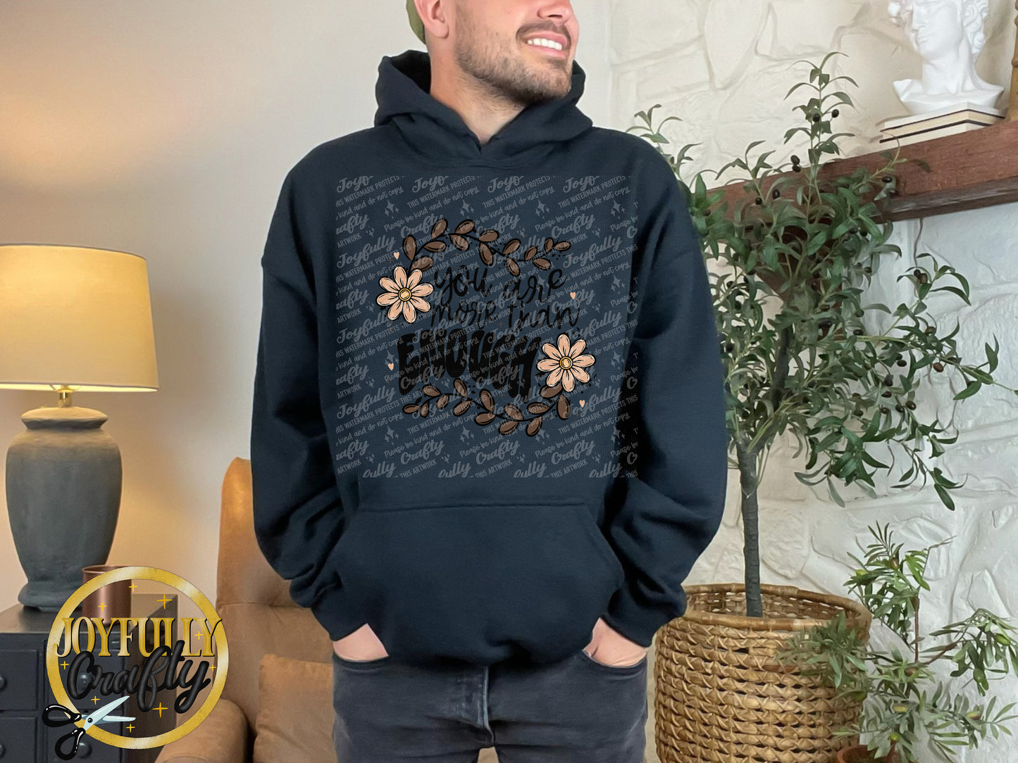 You Are More Than Enough Adult Hoodie