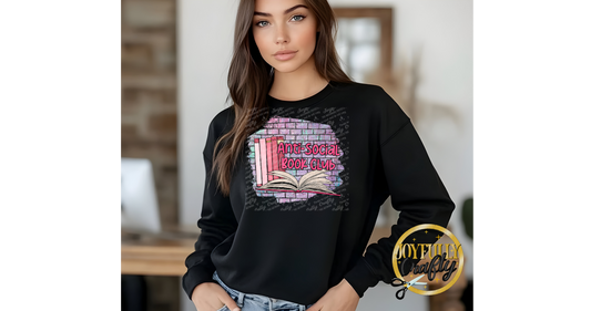 Anti Social Book Club Adult Long Sleeve