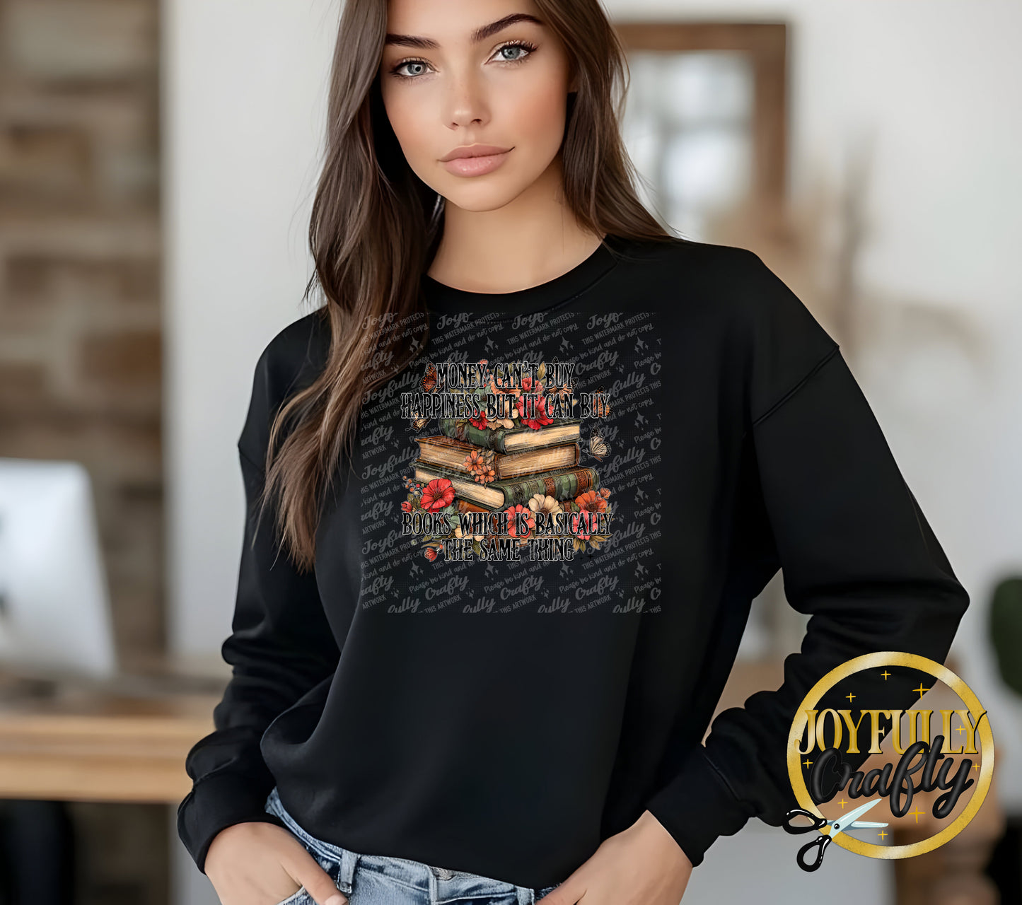 Money Can Buy Books Adult Long Sleeve