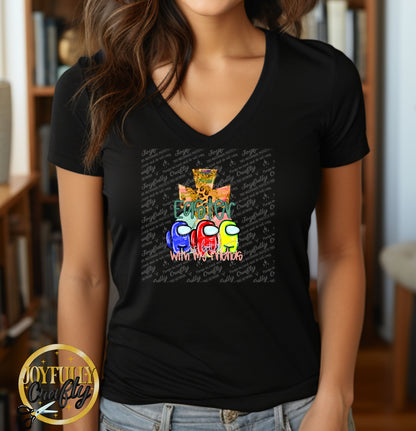 Easter is Better With Friends A*mong Us Adult T Shirt