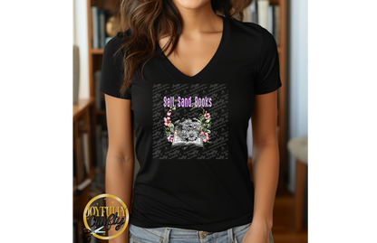 Salt Sand Books Adult T Shirt