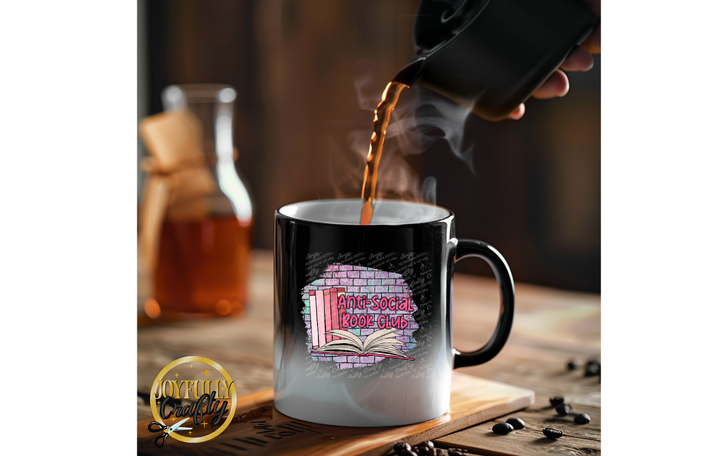 Anti Social Book Club Ceramic Mug