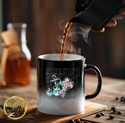 Hope Anchors The Soul Spanish Ceramic Mug