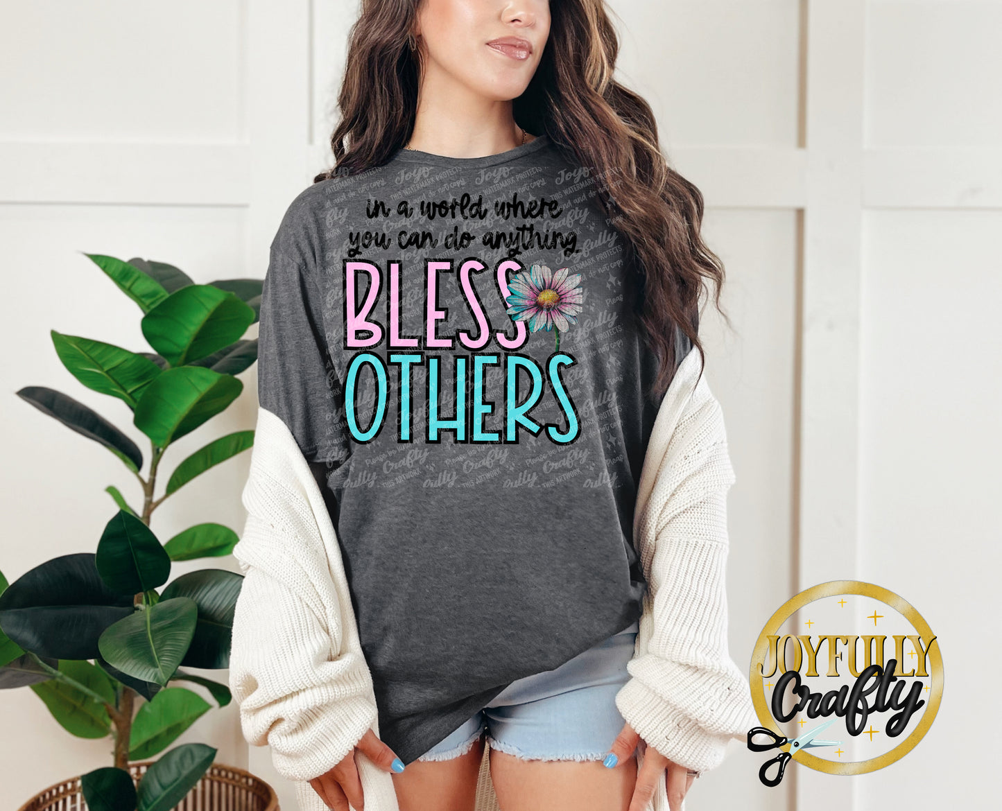 Bless Others Adult T Shirt