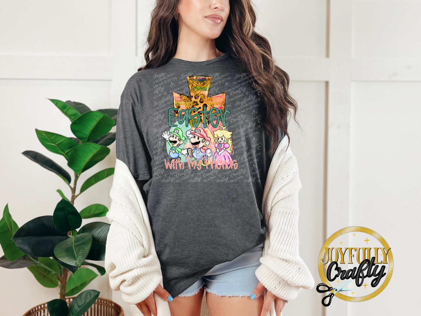 Easter is Better With Friends M*rio Adult T Shirt
