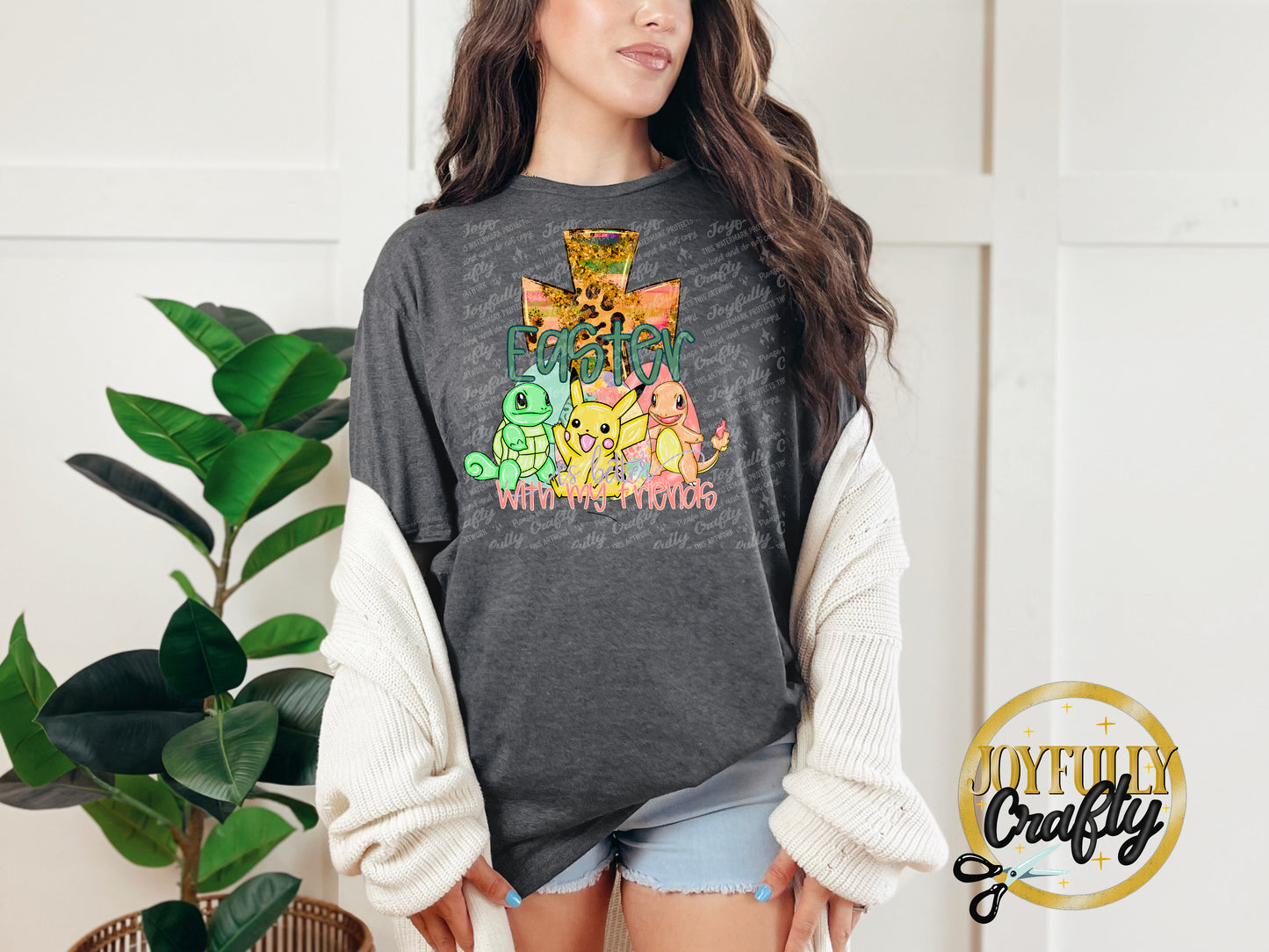 Easter is Better With Friends P*kemon Adult T Shirt