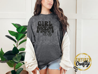 Girl Mom Club Retro Adult T Shirt
