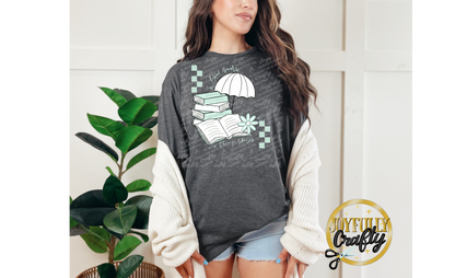 Good Books and Rainy Days Adult T Shirt