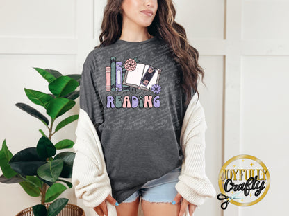 I'd Rather Be Reading Adult T Shirt