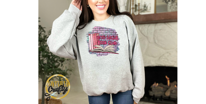 Anti Social Book Club Adult Crewneck Sweater