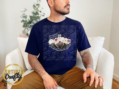 Bloom With Flowers Adult T Shirt