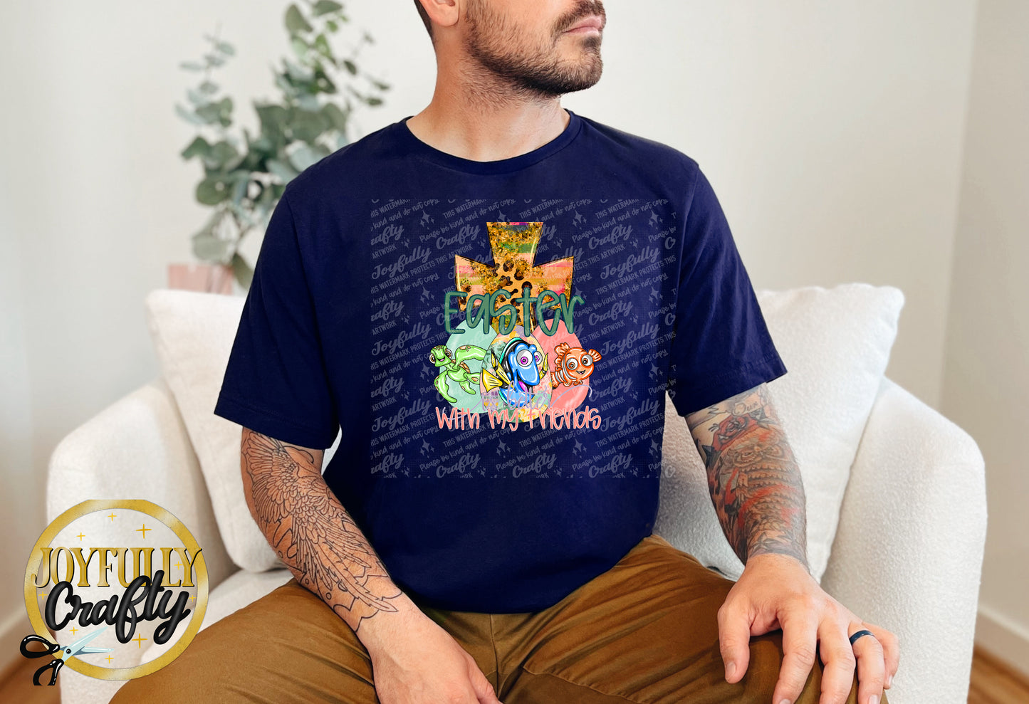 Easter is Better With Friends F*nding N*mo  Adult T Shirt