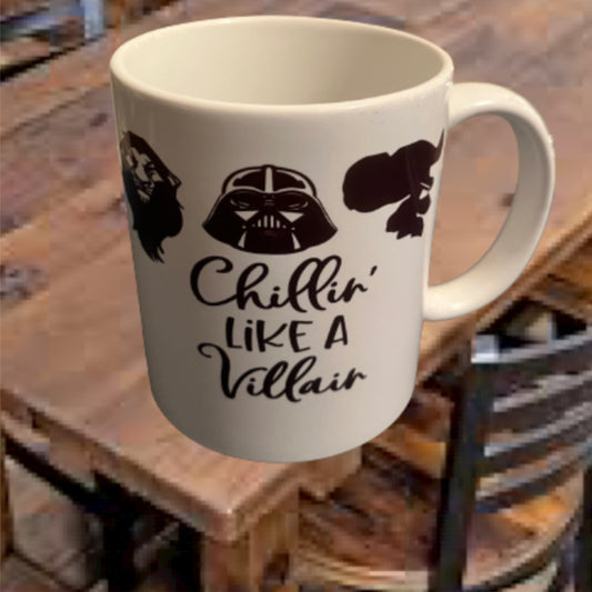 Chillin like a villain mug