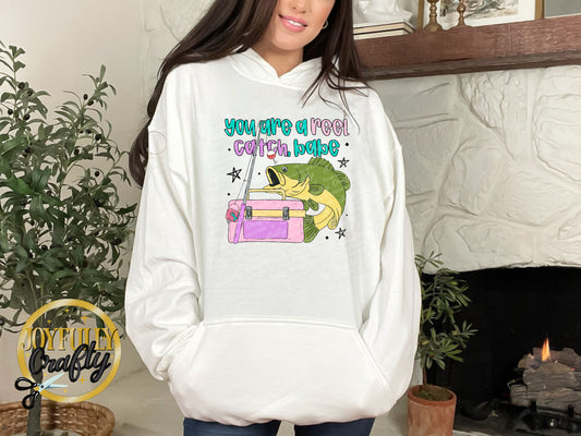 Reel Catch Adult Hoodie