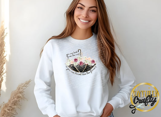 Bloom With Flowers Adult Long Sleeve