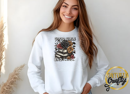 Good Girls Read Bad Books Adult Long Sleeve