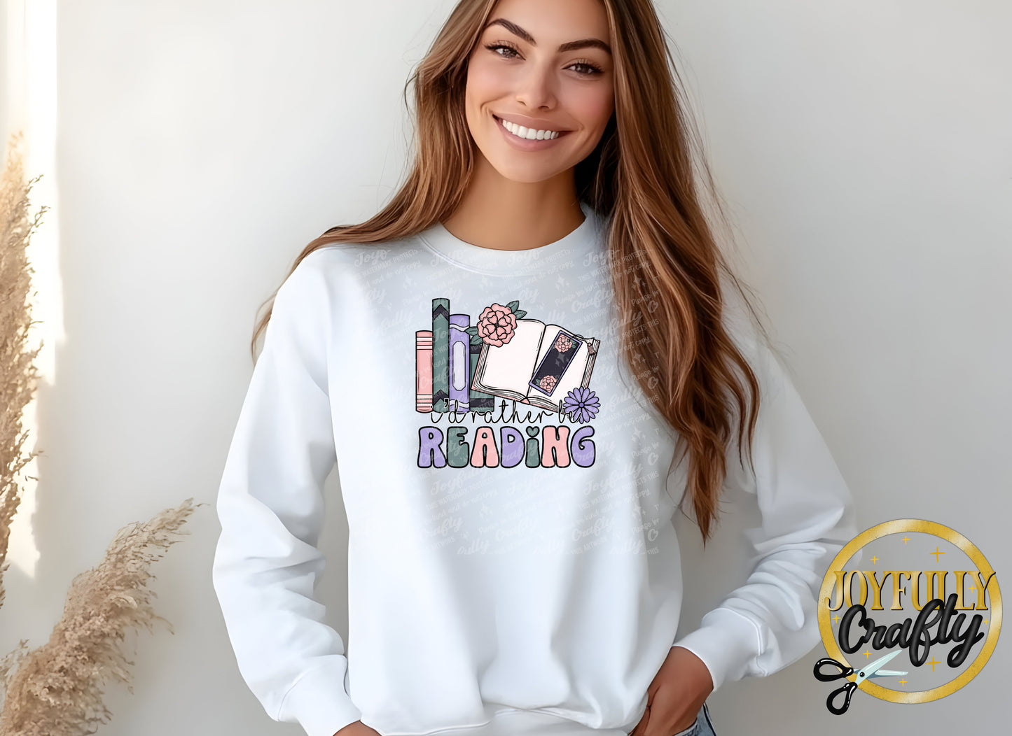 I'd Rather Be Reading Adult Long Sleeve