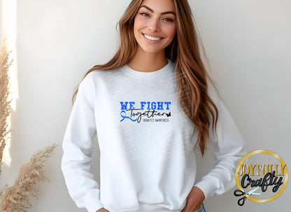 We Fight Together Diabetes Adult Long Sleeve