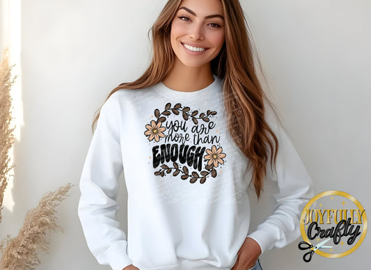 You Are More Than Enough Adult Long Sleeve