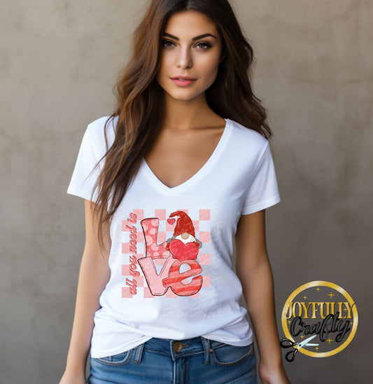 Anti Love Ghostie Adult T Shirt