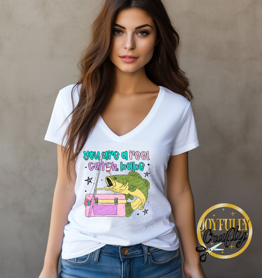 Reel Catch Adult T Shirt